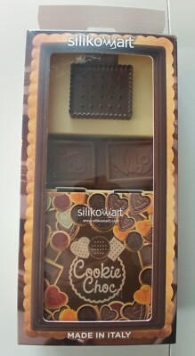 Silikomart Cookie Choc Silikonform und Rezeptbuch