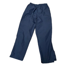 Vintage 90s Men's Holloway Wind Breaker Nylon Pants Navy Blue Size Medium M