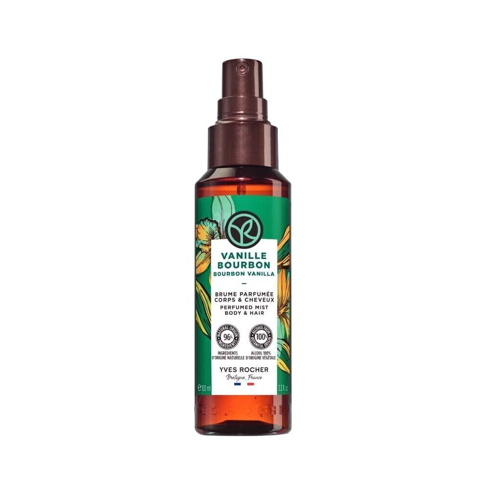 Parfum Yves Rocher Vanille Bourbon Eau De Toilette 100 Ml - Flacon Années 90, Neuf Sans Emballage, Spray