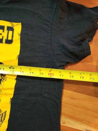 T-shirt vintage Mick Foley Cactus Jack WWE Wrestling. Taglia S - Foto 11 di 22