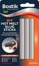 Bostik Hot Melt All Purpose DIY Glue Gun + 8 x 11mm Replacement Glue Sticks