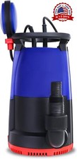 Bomba De Aguas Sumergible 1/2 HP 2905 GPH Profundo Con Interruptor