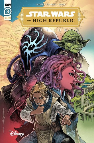 Star Wars High Republic Adventures #3-4 | Portadas seleccionadas | IDW Comics 2021 - Imagen 6 de 9