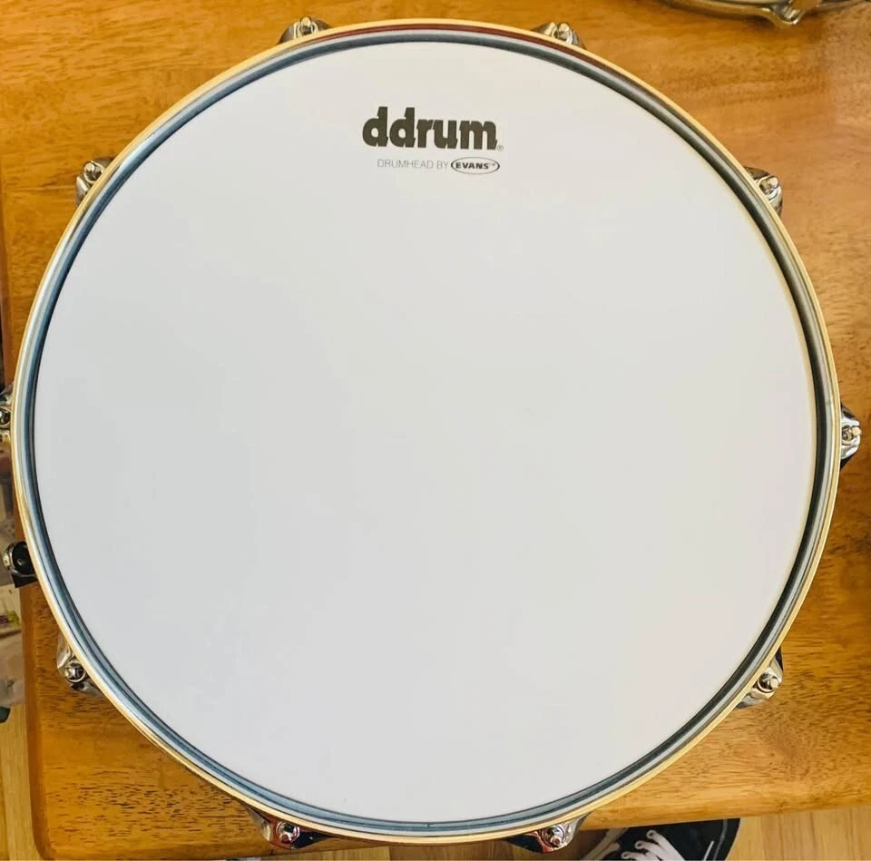 Ddrum Dios Maple Snare 13 x 7 in. Satin Black - Image 2 of 3