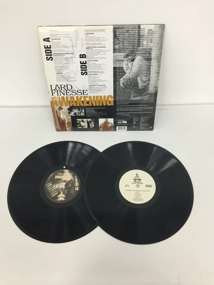 Lord Finesse - The Awakening 2LP 1995 US ORIG Penalty Recordings D.I.T.C. VINYL Foto 2 de 2