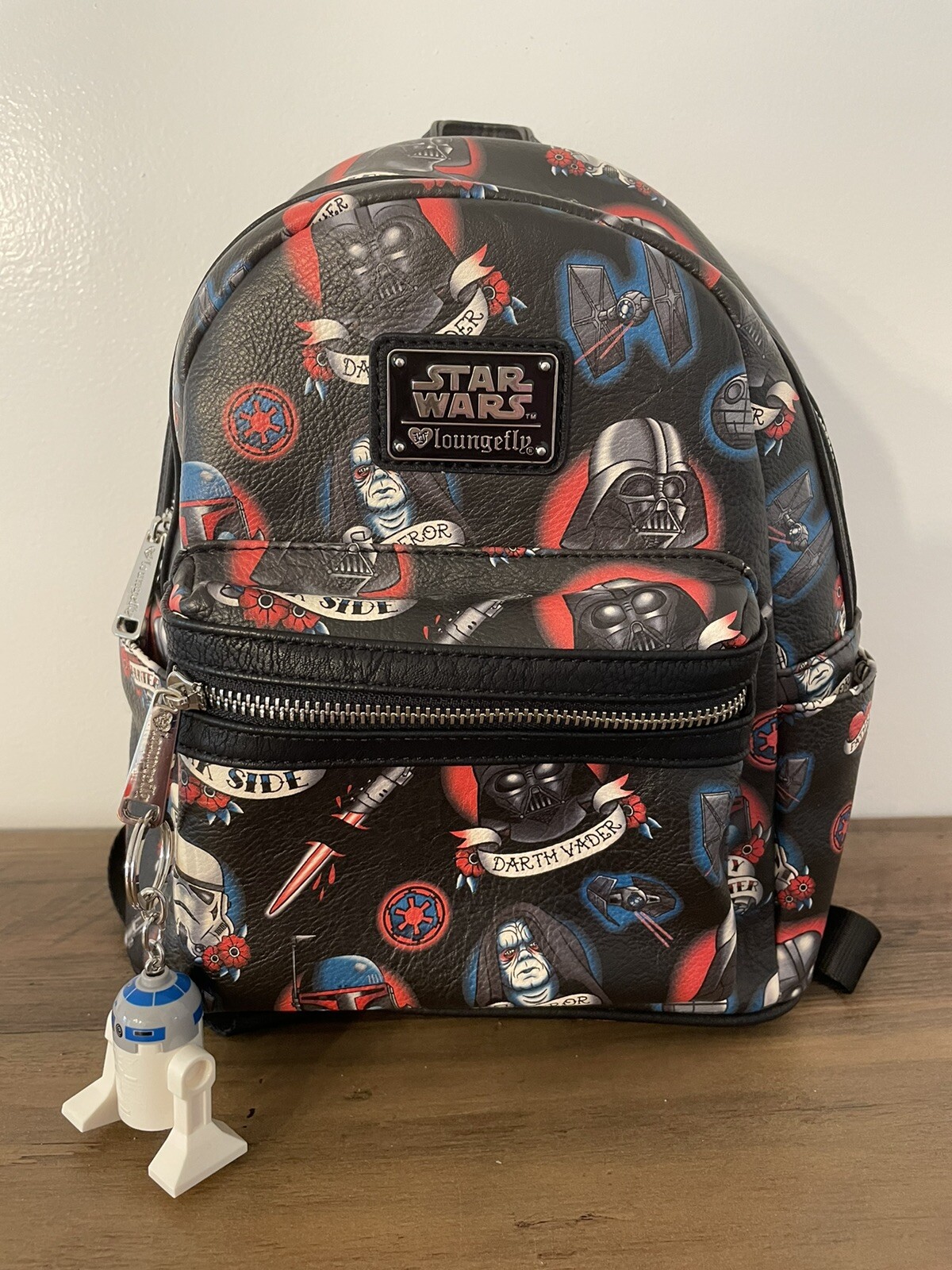 Loungefly Disney Mini Backpack Star Wars Dark Side Bo… Gem