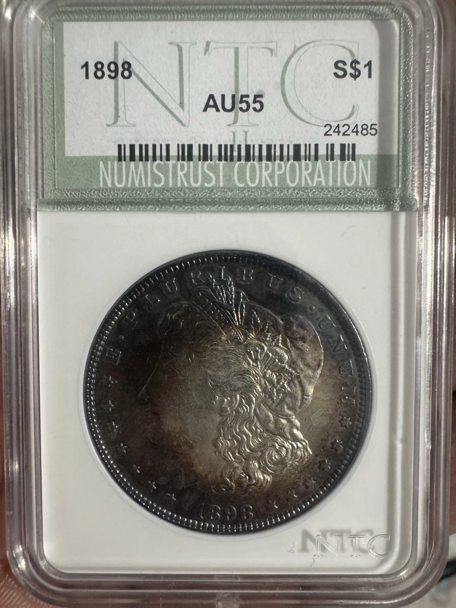 AU 55 Graded Morgan US Dollars (1878-1921) for sale | eBay
