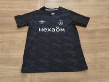 2022/2023 Stade de Reims 3rd Football Shirt Grey Umbro 9-10 Years kids French