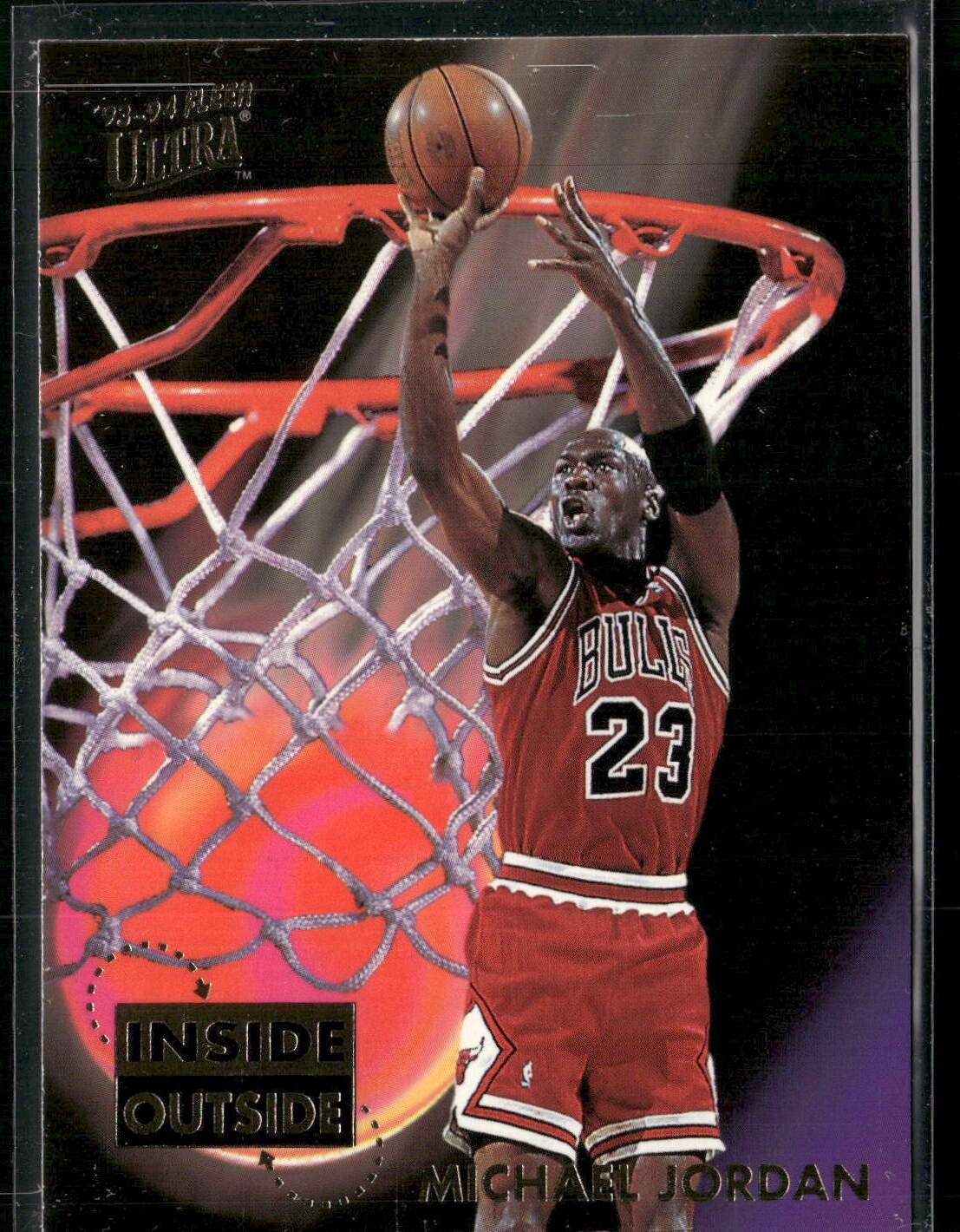1993-94 Ultra #4 Michael Jordan Inside Outside