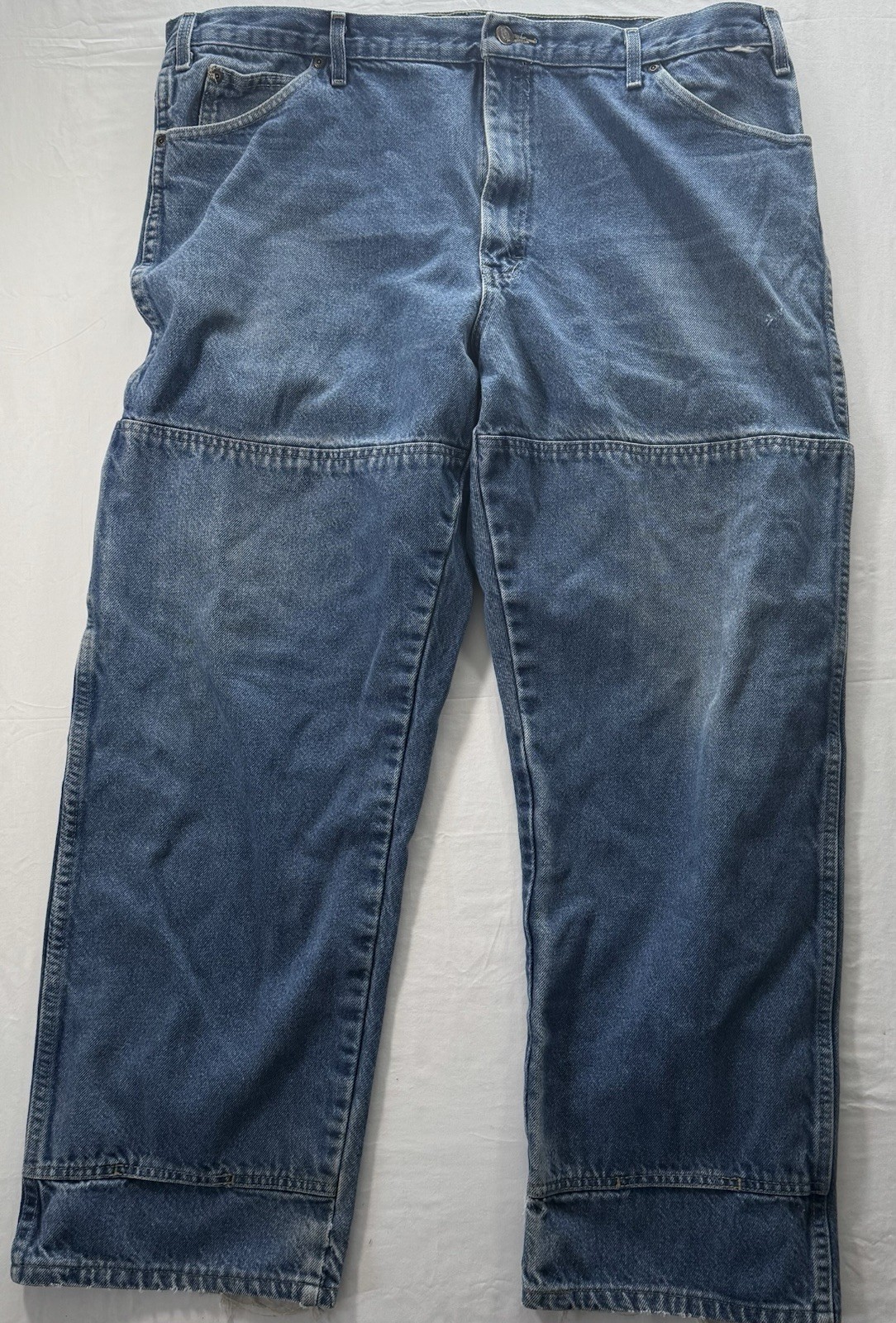 Mens Dickies Double Patch Double Knee Distressed … - image 4