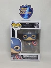Funko Pop! Vinyl: Marvel - Captain America #1476 Ships With Protector