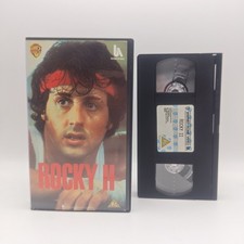 Rocky II VHS Tape Sylvester Stallone Rocky 2 Boxing Video