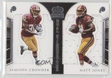 2015 Panini Crown Royale Dual Silhouettes 79/99 Jamison Crowder Matt Jones 7l6
