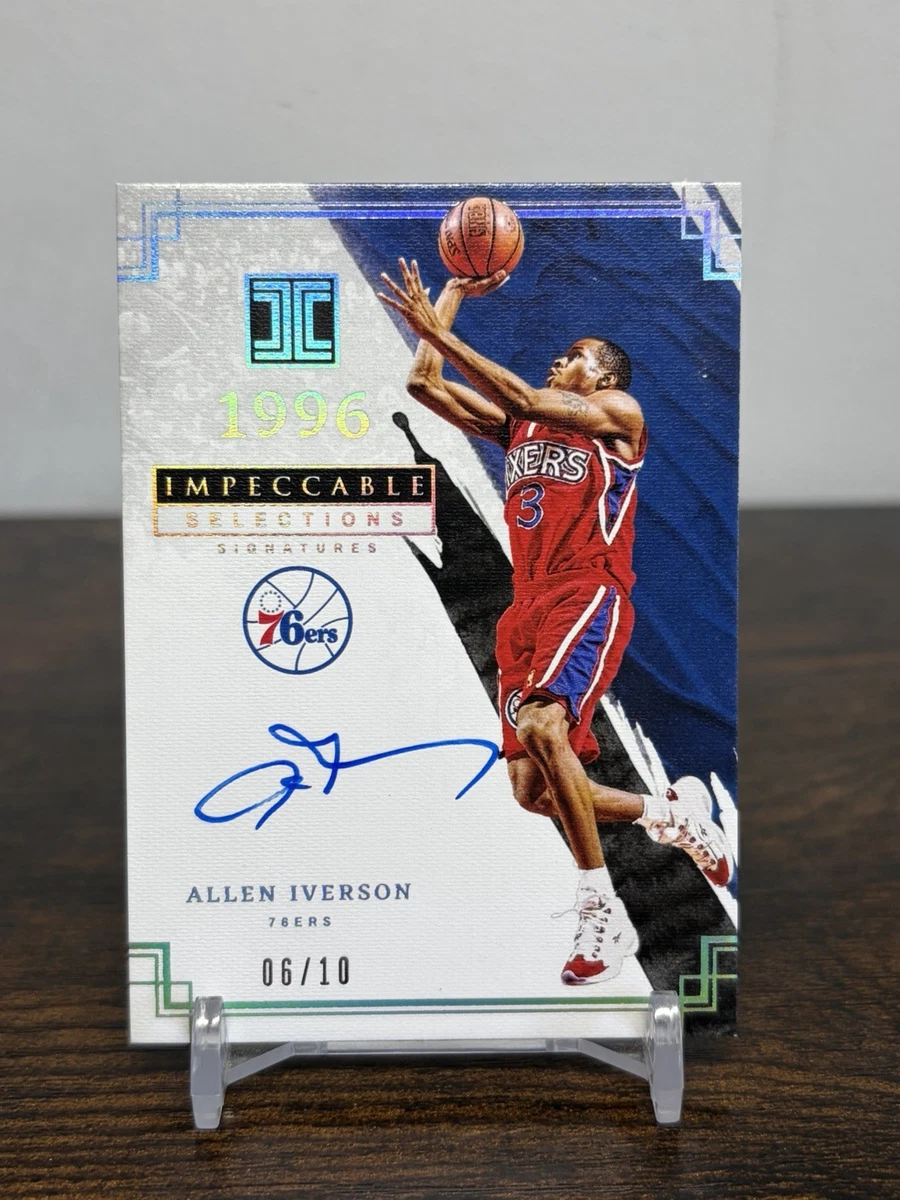 Allen Iverson Basketball Serial Numbered Sports Trading Cards