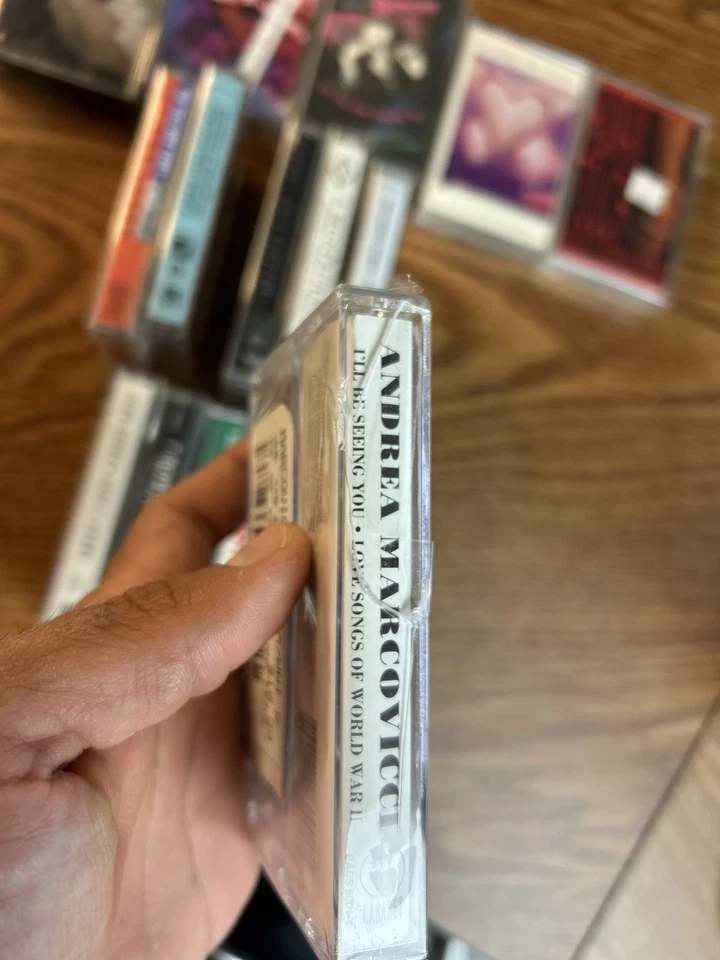 Lot SEALED of 16 Cassette Tapes Music Eric Clapton Bruce Springsteen - Image 3 of 4