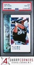 2006 SPx #20 JIM THOME WHITE SOX HOF POP 4 PSA 10