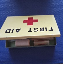 Vintage First Aid Supply Co. Metal First Aid ...