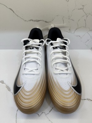 Nike Vapor Speed 3 Football Cleats White Gold 2025 FB3303 