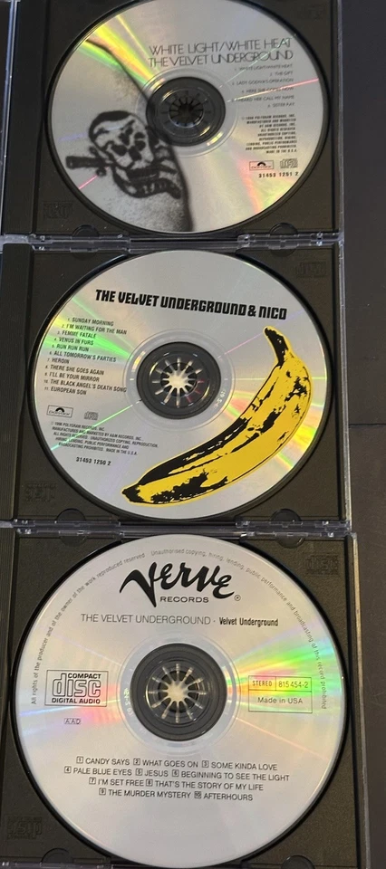 Velvet Underground - White Light White Heat, Nico, & Self Entitled. (3 CDs) Foto 3 de 3