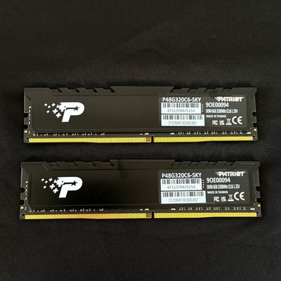 Patriot Signature Line 16GB 2x8GB DDR4 3200 CL16 Desktop RAM Memory Kit