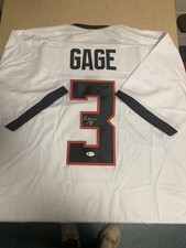 Russell Gage Signed Black Jersey - JSA Authenticated - Atlanta Falcons NFL