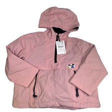 Zara Kids Pink Pullover Outerwear Jacket Size 7 Years Lined