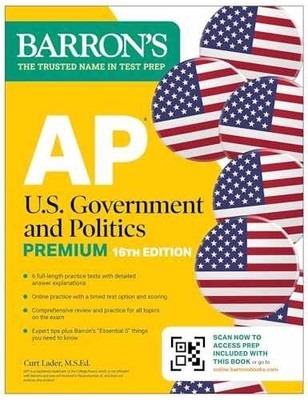 AP U.S. Government and Politics - Paperback, by Lader M.S. Ed. - Acceptable