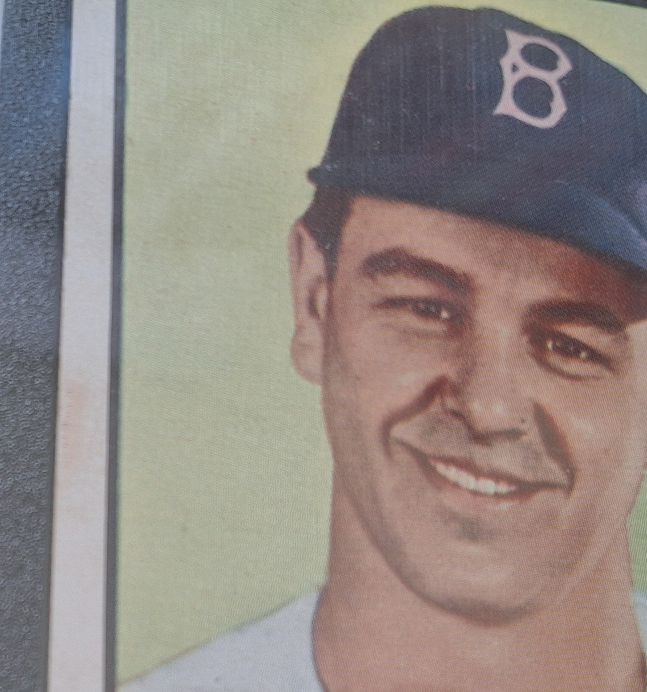 PSA 4 - 1952 Topps HIGH NUMBER #396 Dick Williams RC Brooklyn Dodgers HOF view 3