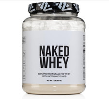 Naked Whey Protein Powder 2lb Grass Fed Unflavored NSF Certified