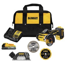 DEWALT 20V MAX Cordless Angle Grinder Kit, 3-in. DCS438E1 