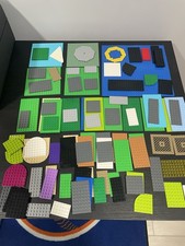 LEGO Lote 94 Plataformas/Placas Base Multicolor y Tamaños
