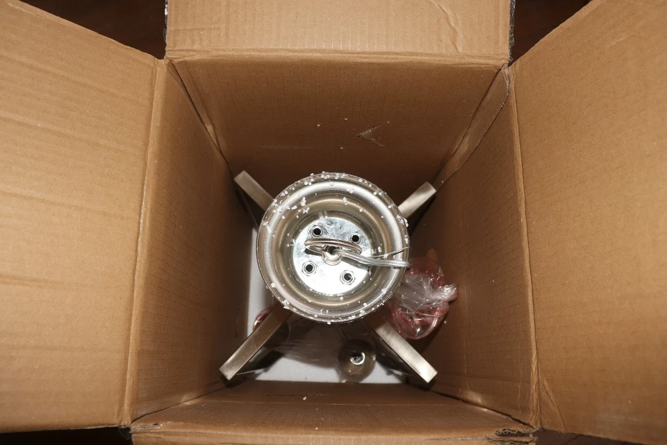 Colgante Trans Globe Lighting Hillcrest 4 luces oro antiguo 14" ancho Foto 3 de 4