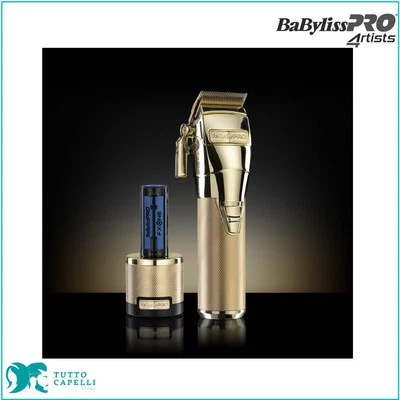 BABYLISS PRO BabylissPro FX899GE FXONE GOLD ALL-METAL Clipper TagliacapellI professionale