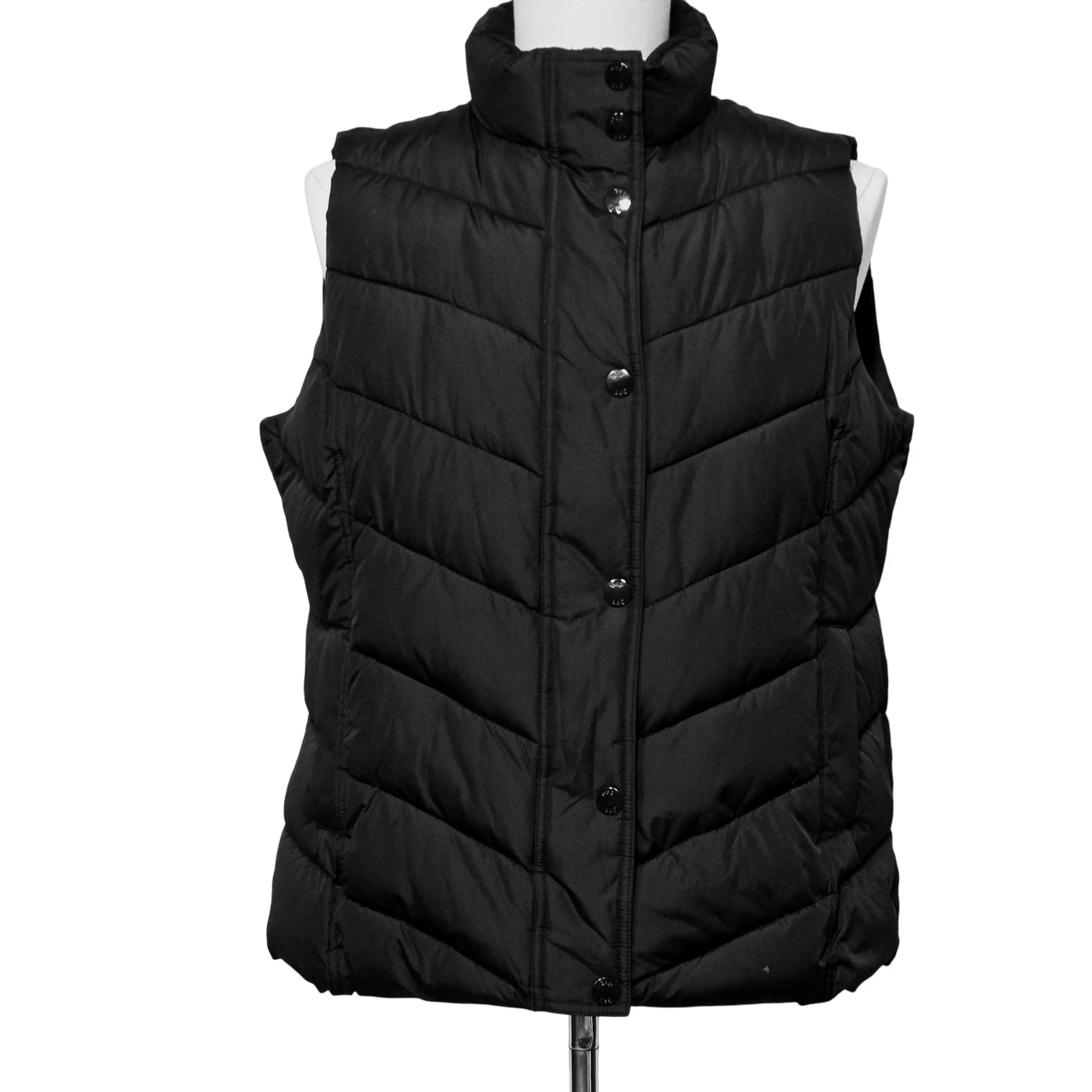 Gap Puffer Vest Mens XL Black Quilted Insulated Button Front Winter Outdoor New
Opens in a new windo