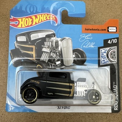 2019 Hot Wheels Rod Squad 4/10 '32 Ford Hot Rod Short #105 Combined Post