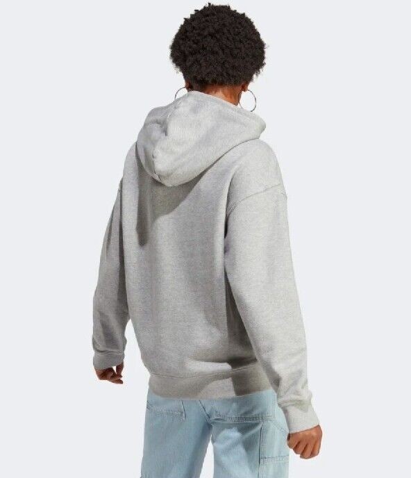 Adidas Womens' ADICOLOR TREFOIL HOODIE .Uk 10. Rrp £55 image 2