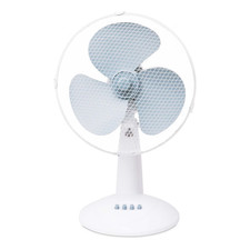 12" oscillating desk fan