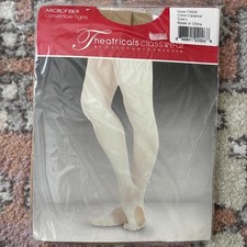 Theatricals Classwear Style T5500 Convertible Dance Tights Size Large Caramel