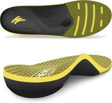 Walkhero Heavy Duty Arch Support Inserts,220 Lbs Plantar Fasciitis Insoles for