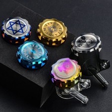 Motorcycle Brake Master Cylinder Reservoir Tank Cap Titanium Oil Tank Cover