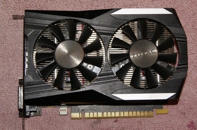 Grafikkarte Zotac Geforce GTX 1050 Ti 4 GB OC 128 BIT GDDR5