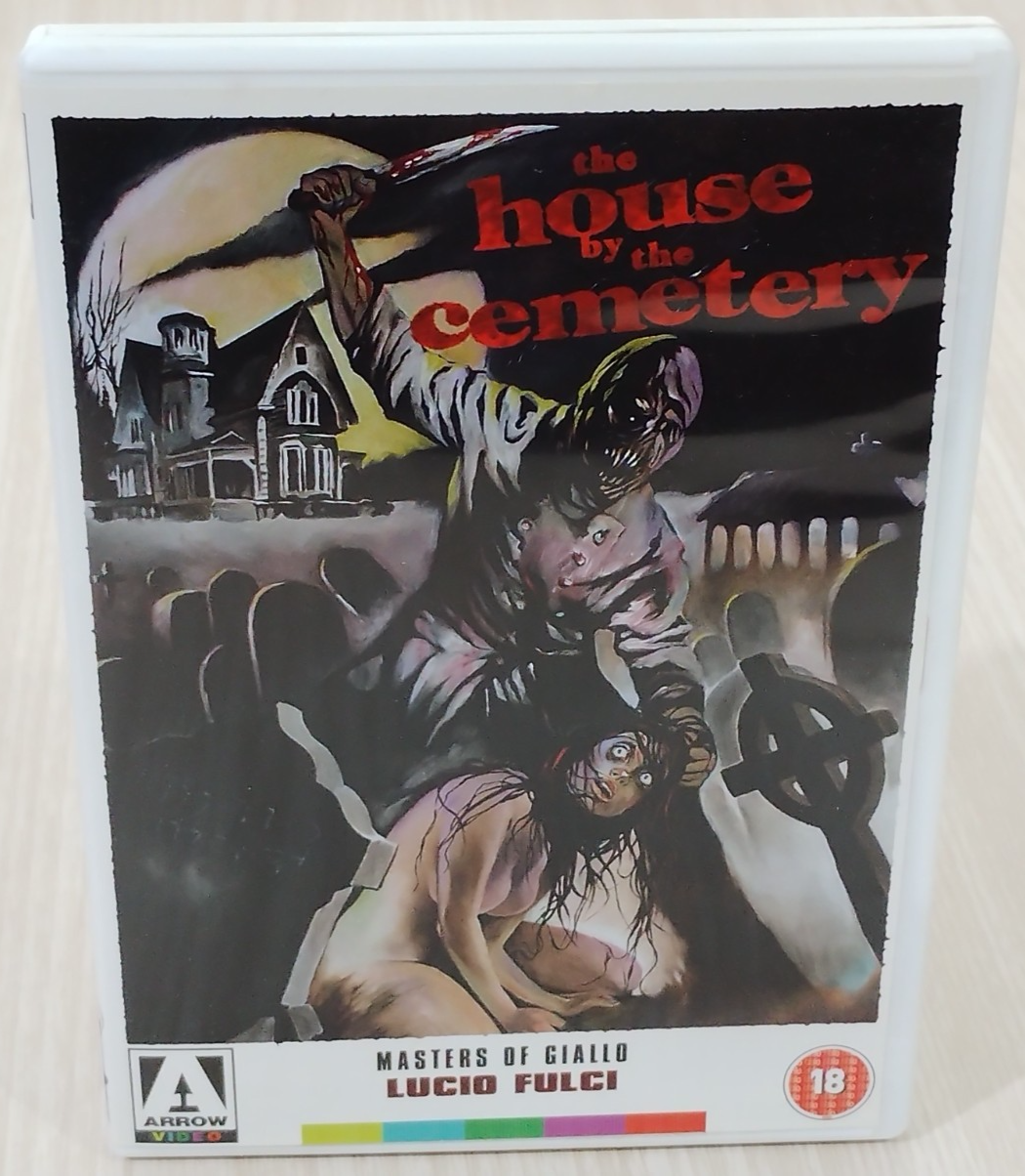 The House By The Cemetery With Poster DVD In Mint Condition Arrow
