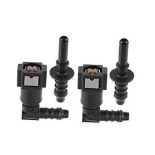 7.89mm SAE to 5/16 8mm 90 Degree Car Fuel Line Hose Quick 7.89mm SAE to 8mm ID