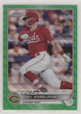 2022 Topps Chrome Green Wave Refractor 47/99 Trey Amburgey #61 7ba