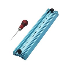 Bookbinding Hole Punching Kit, Complete Set with Awl, Cradle, Aluminum Alloy,...