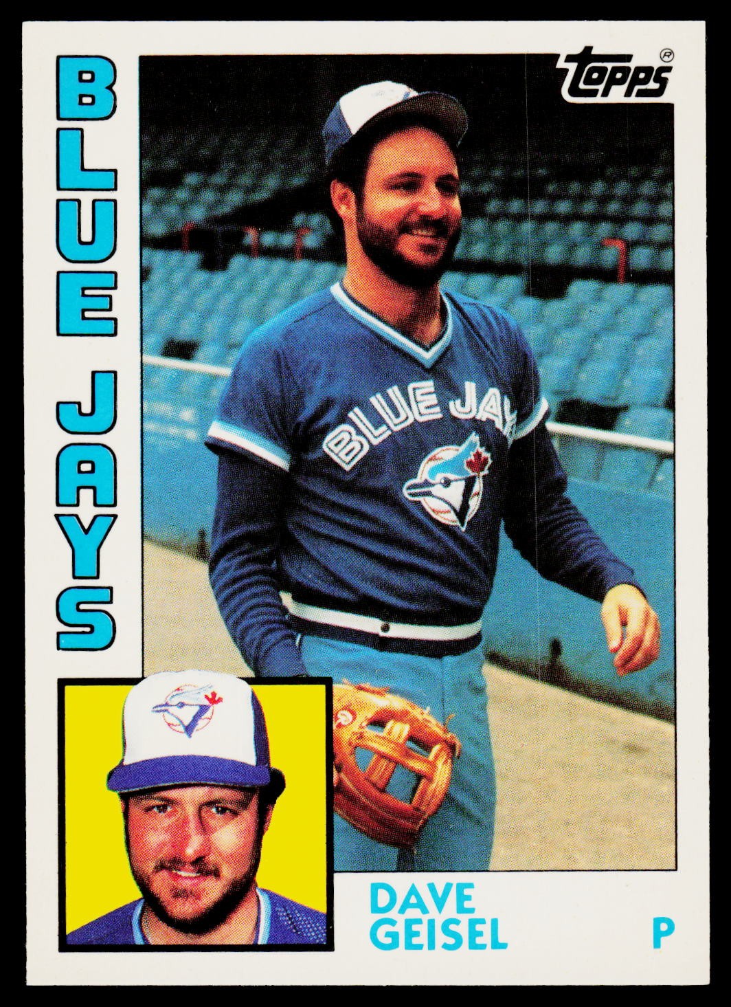 1984 Topps #256 Dave Geisel  (Tiffany) - NM+