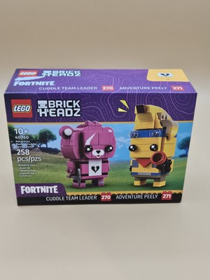 LEGO 40760 BRICKHEADZ Fortnite: Adventure Peeley & Cuddle Team Leader Brand New 