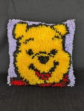 Rare Pose - Winnie The Pooh Disney Complete Latch Hook Pillow 12x12
