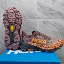 Hoka One Speedgoat 6 GTX Gore-Text Low Womens SZ 6.5 Running Shoes Smokey Quartz