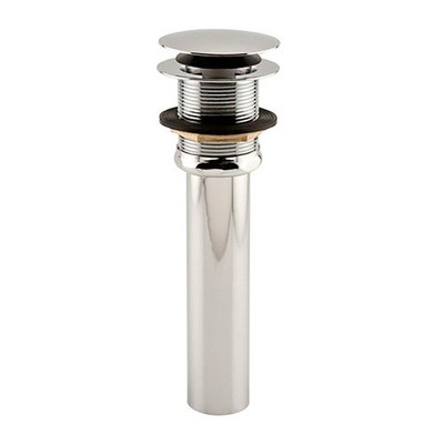 Signature Hardware SH439081CP Mushroom Pop-Up Straight Tub Drain with 1-1/2'' x